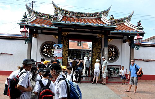 Chinese Temple, China Town, Melaka (Melacca)